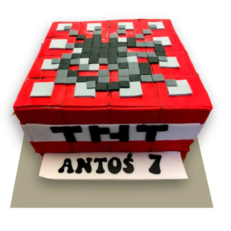 IMG 5654 768x1024 1 Tort Minecraft kostka TNT – Tortownia na Bema Wrocław