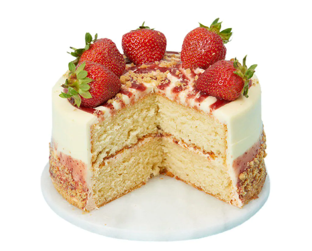 Tort Waniliowo truskawkowy – zdjęcie 2