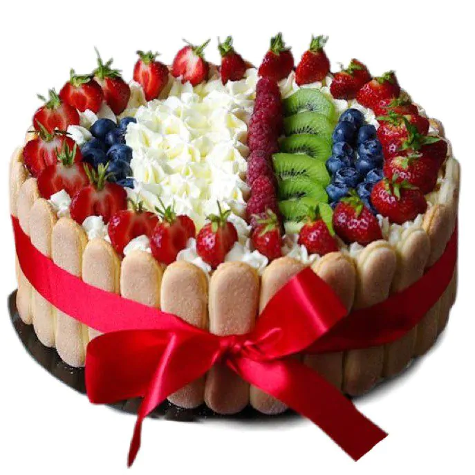 Tort a’la Tiramisu z owocami – Tortownia na Bema Wrocław