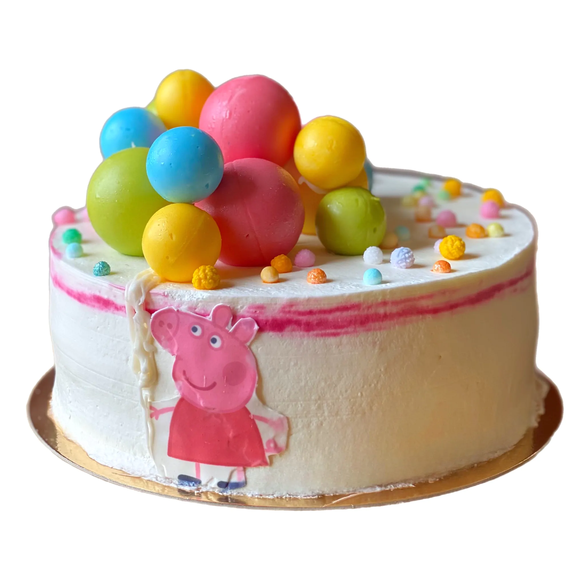 IMG 3283 Tort Świnka Peppa z balonami – Tortownia na Bema Wrocław