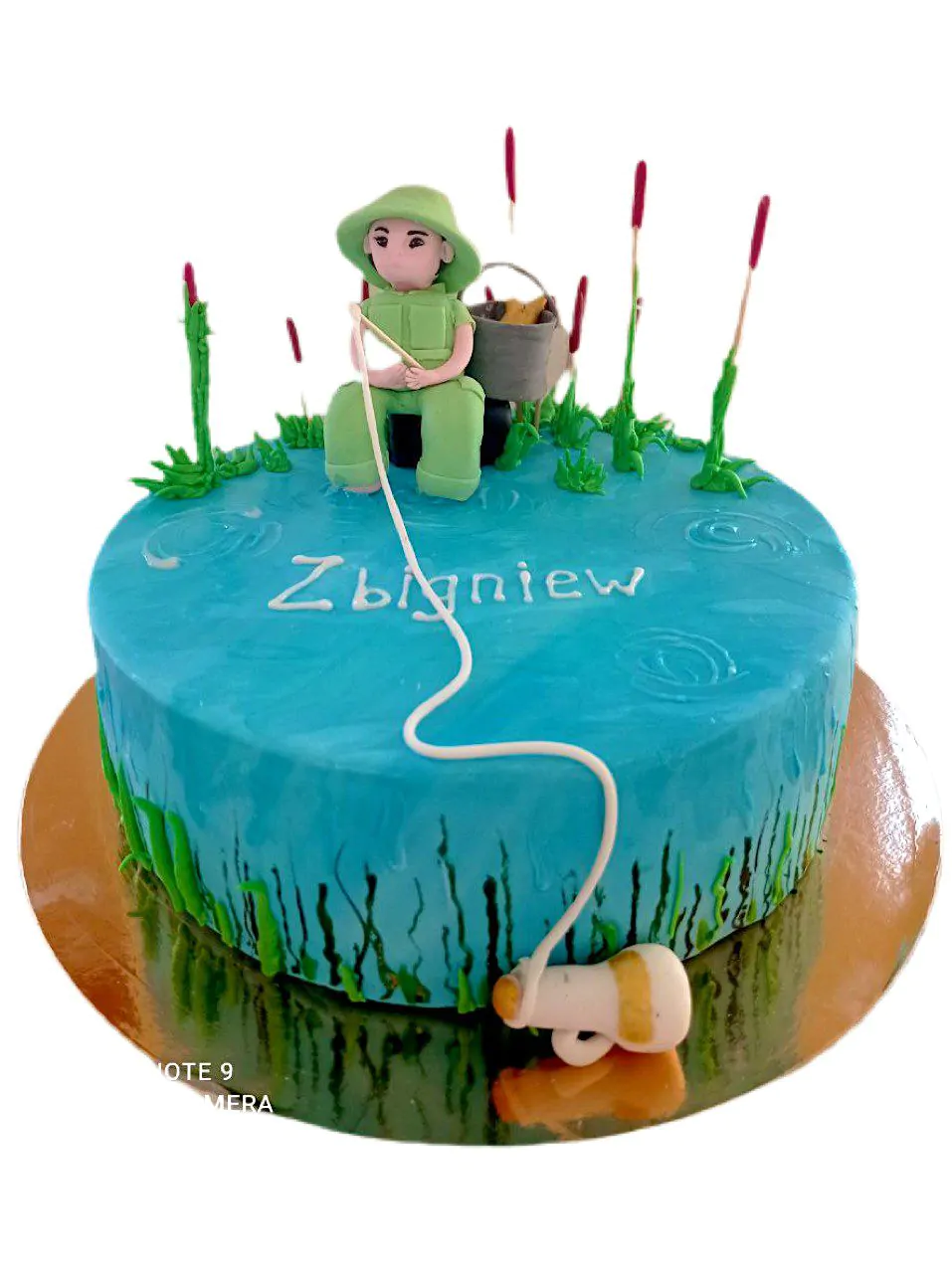 Tort Szczęśliwy wędkarz – Tortownia na Bema Wrocław