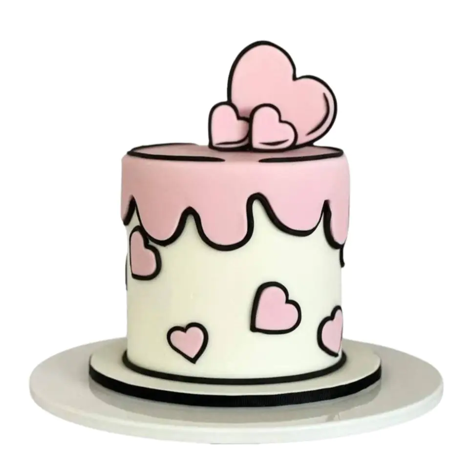 Tort z graficznym serem