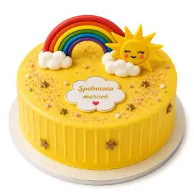Tort „Tęczowe Marzenia”