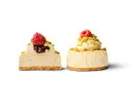 Cheesecake pistacjowy z pureem maliny – zdjęcie 2