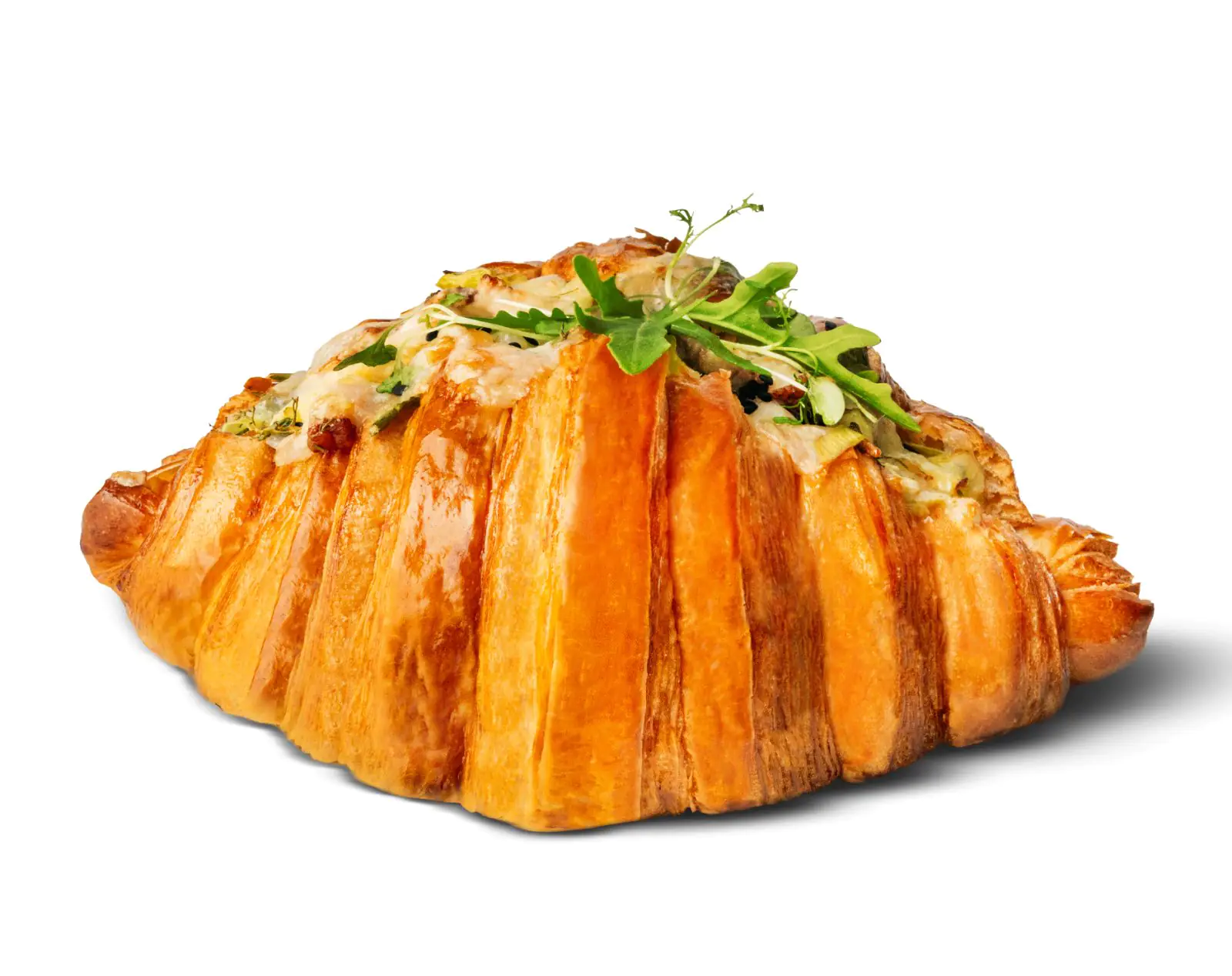 Croissant z boczkiem i porem Croissant z boczkiem i porem – Tortownia na Bema Wrocław