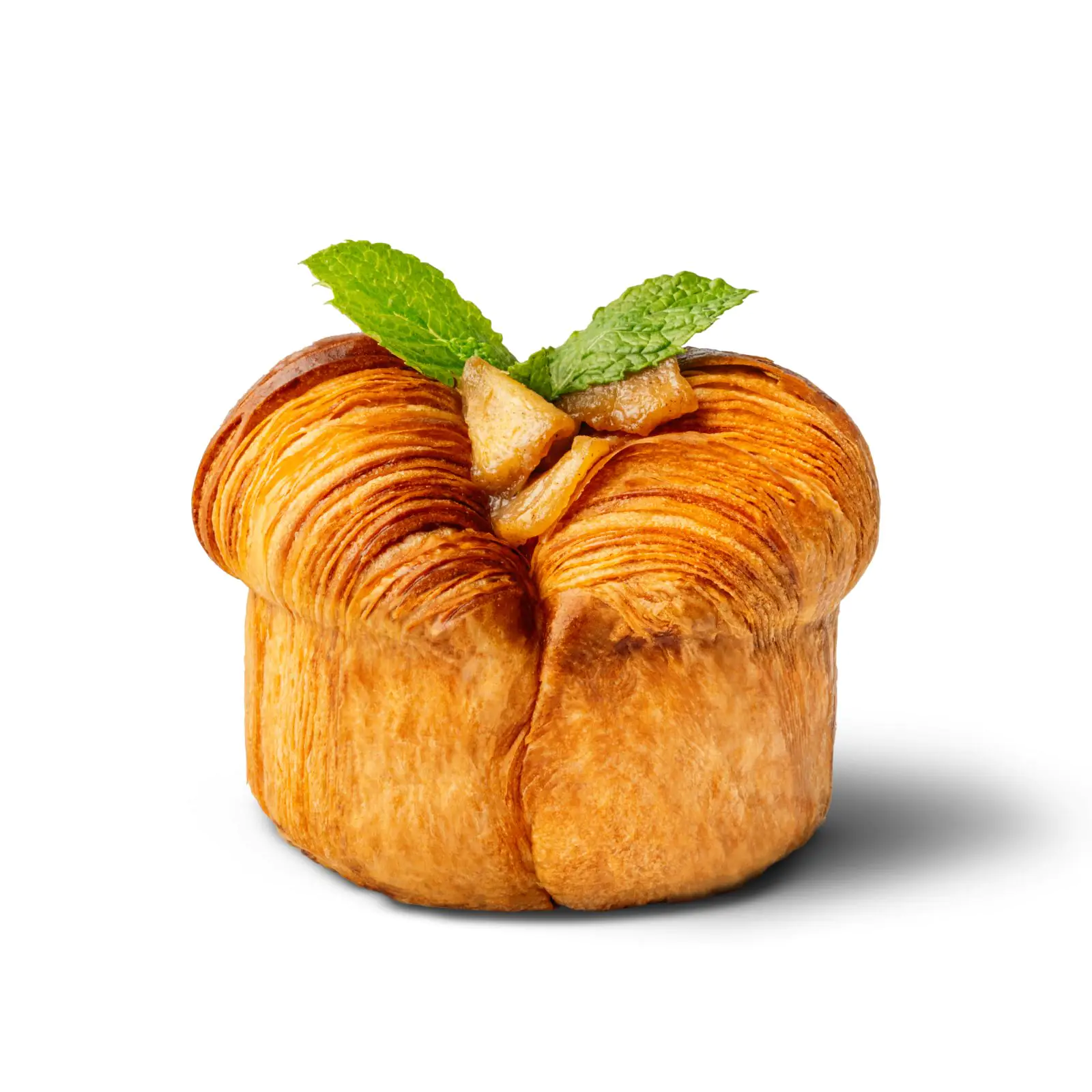 Croissant z karmelizowanym jabłkiem i kajmakiem Croissant z karmelizowanym jabłkiem i kajmakiem – Tortownia na Bema Wrocław