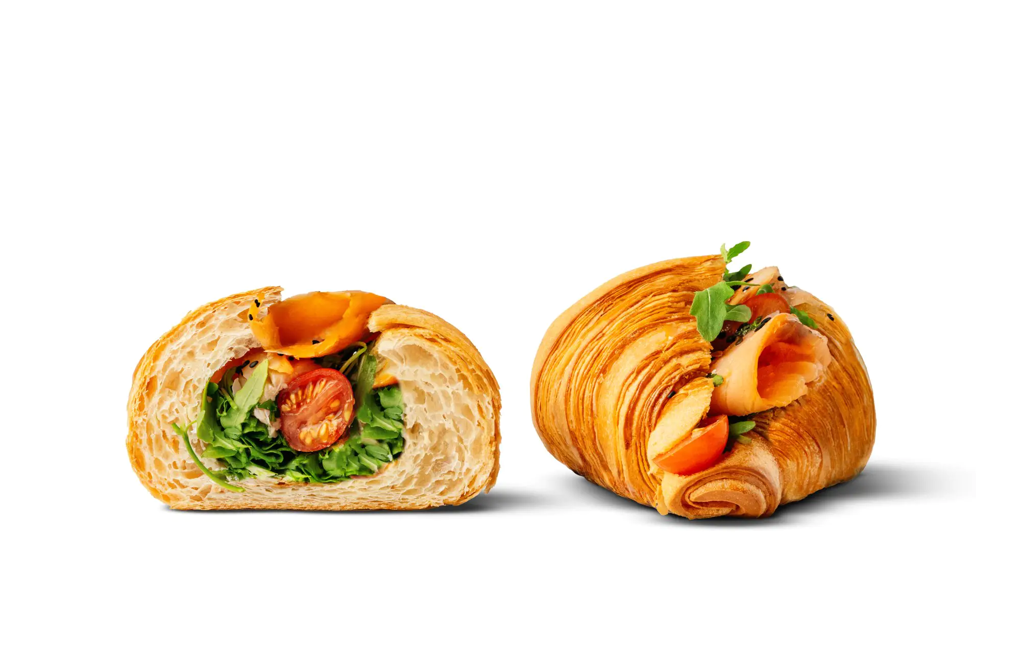 Croissant z łososiem – zdjęcie 2