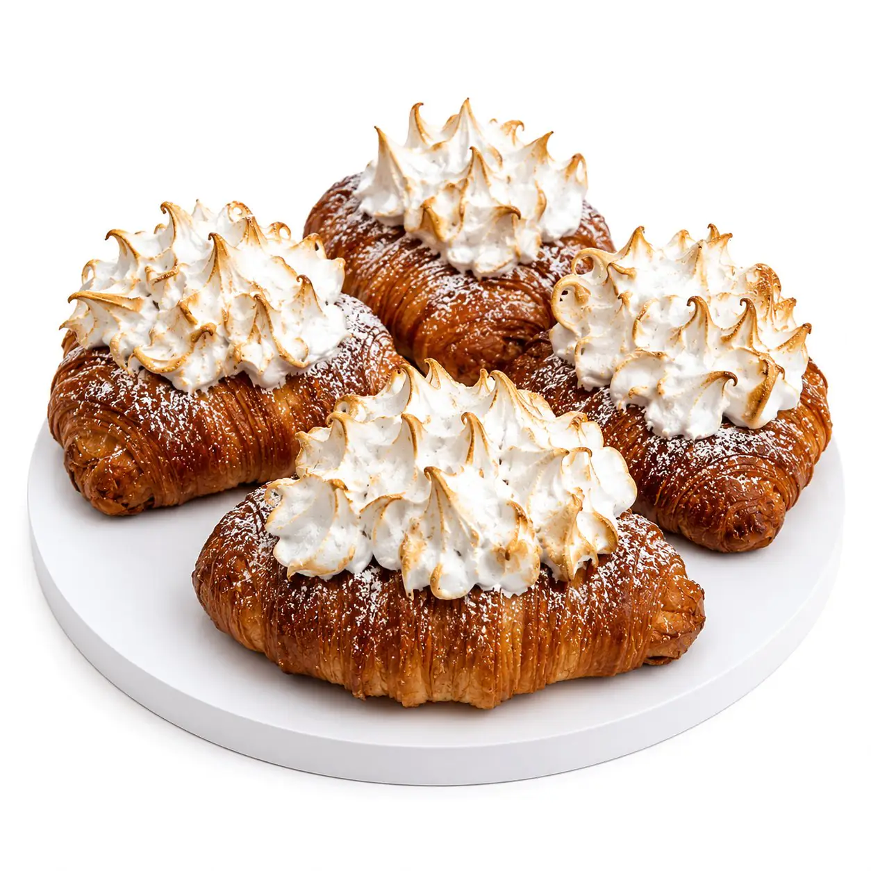 IMG_1616 Nowojorski croissant rolls Z kremem cytrynowym i merengą