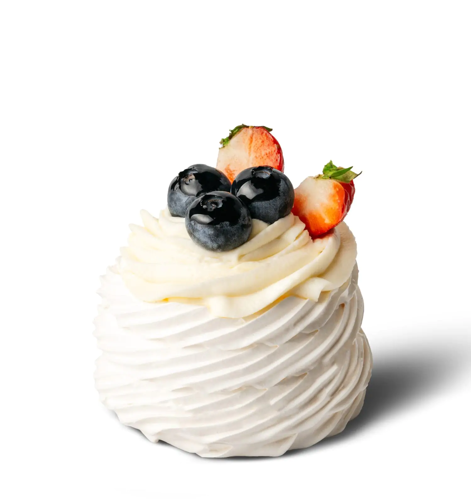 Mini beza Pavlova z puree mango marakuja – Tortownia na Bema Wrocław