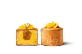 Mini ekler z kremem mango i puree marakuja – zdjęcie 2