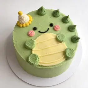 Tort Bento Uśmiechnięty Dinozaur