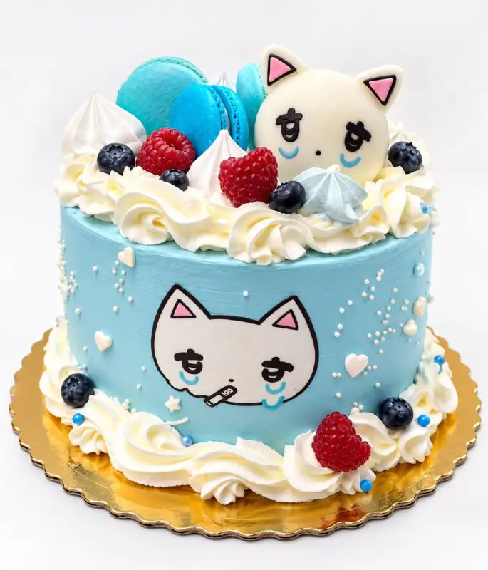 Tort Blue Cry Cat Tort Blue Cry Cat