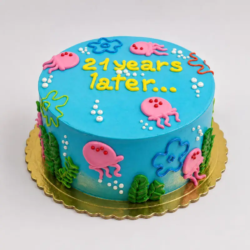 Tort SpongeBob — Podwodna Przygoda Tort SpongeBob — Podwodna Przygoda